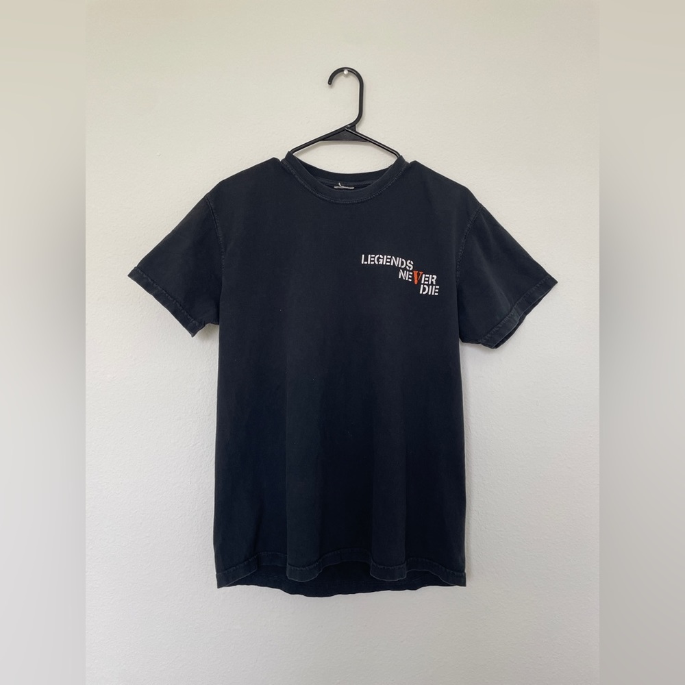 Vlone x Juice World T Shirt Black&Orange 999